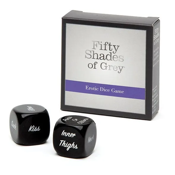 Fifty Shades of Grey - Erotic Dice Game (Black)