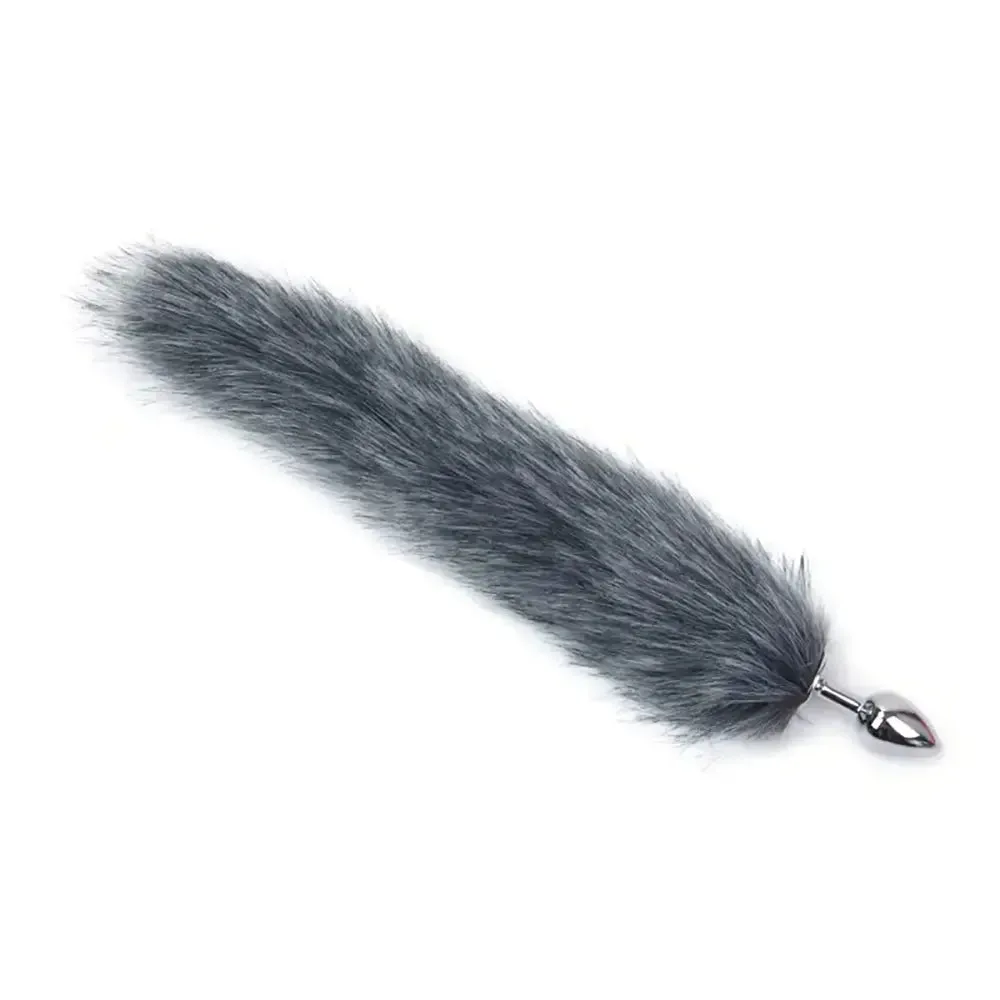Fox Tail Anal Plug Animals Role-playing Sex Games Man Woman Sex Toy