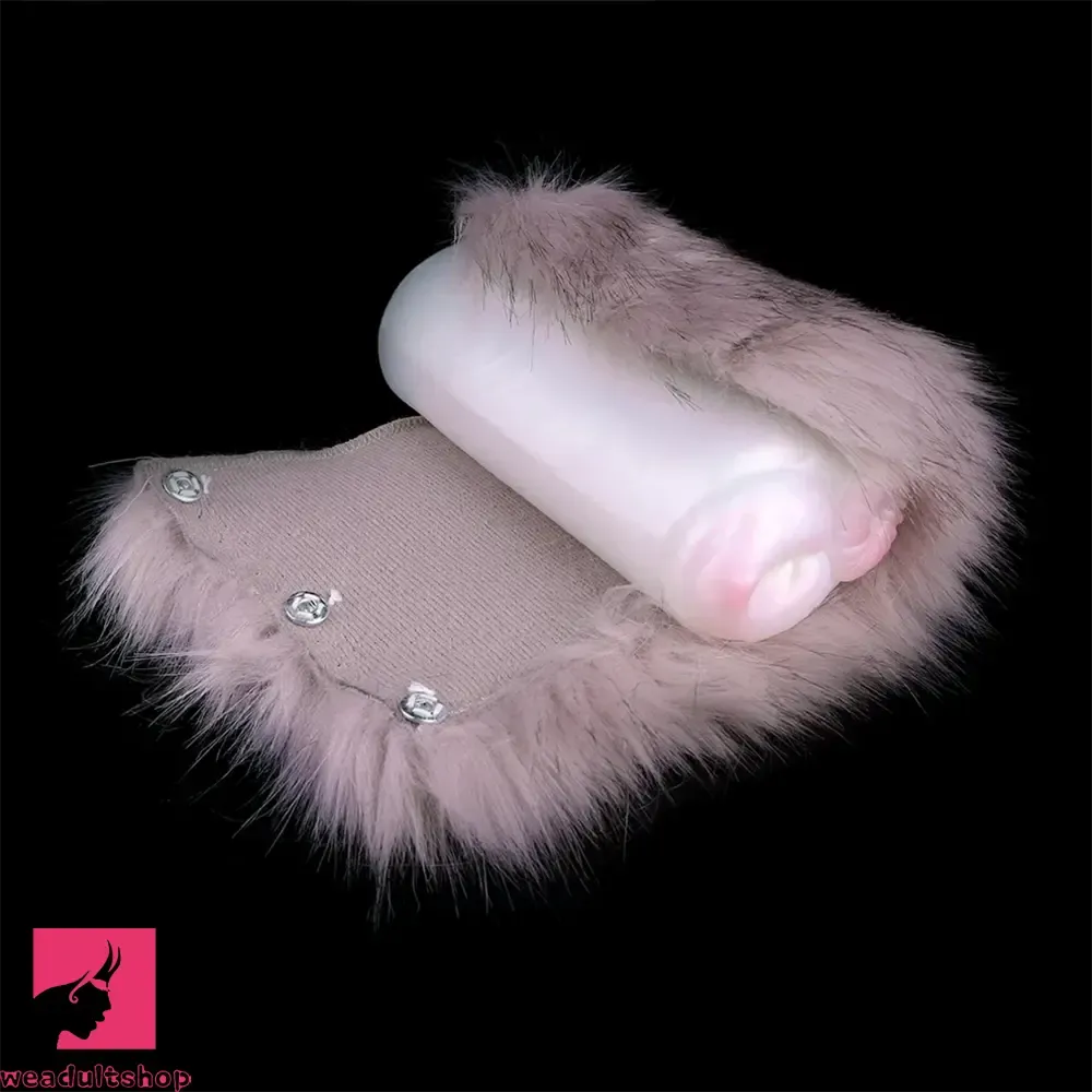Furry Rabbit Pocket Pussy Animal Vagina Penis Massage Sex Toy