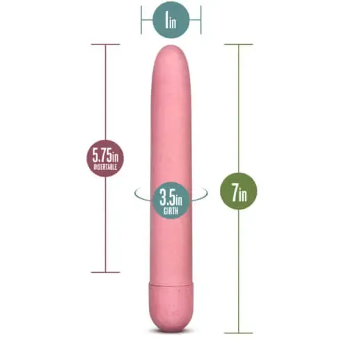 Gaia Biodegradable Eco Vibrator Pink