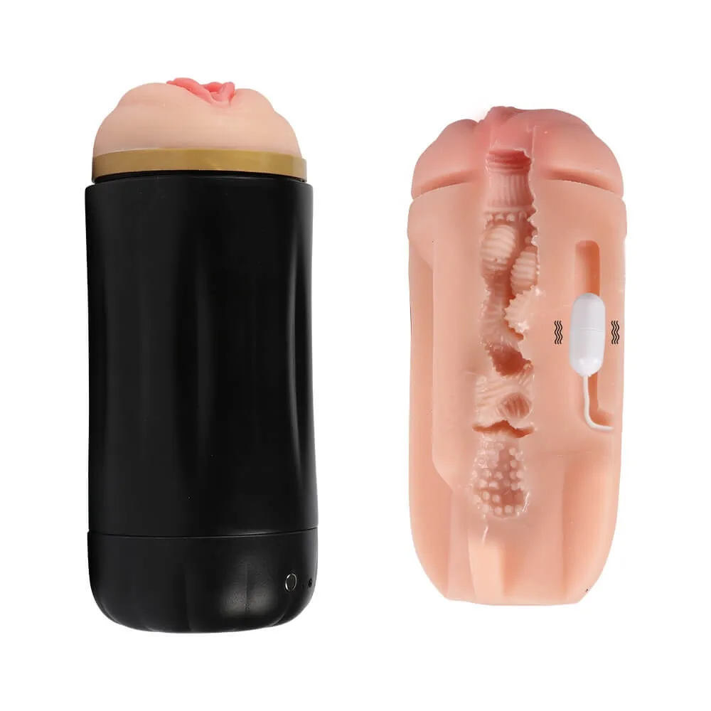 Induction Vibrating Voice Male Masturbator Men Sex Toy
