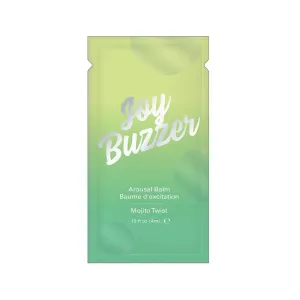 Jelique Joy Buzzer Clitoral Arousal Balm Mojito Twist .13 oz Foil