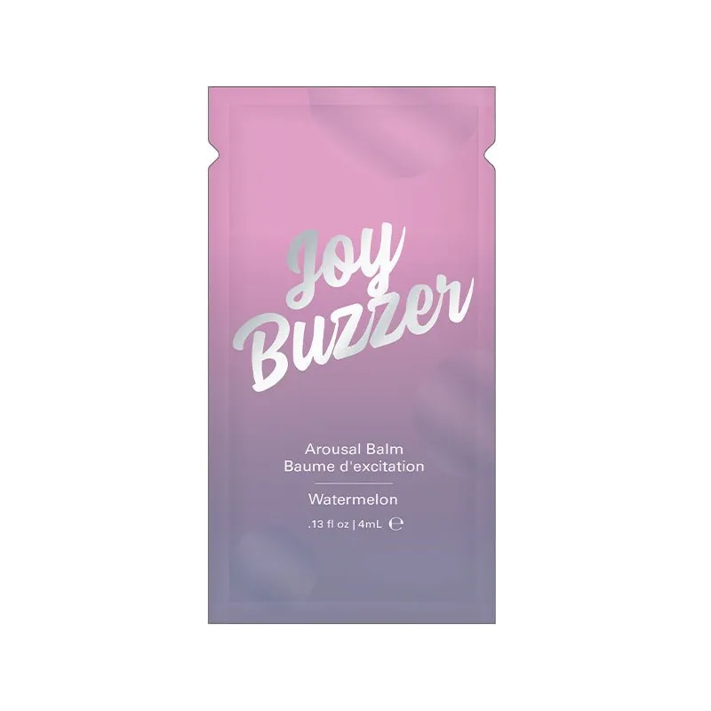 Jelique Joy Buzzer Clitoral Arousal Balm Watermelon .13 oz Foil