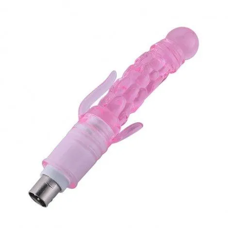Jelly Anal Dildo with Clitoral Stimulator