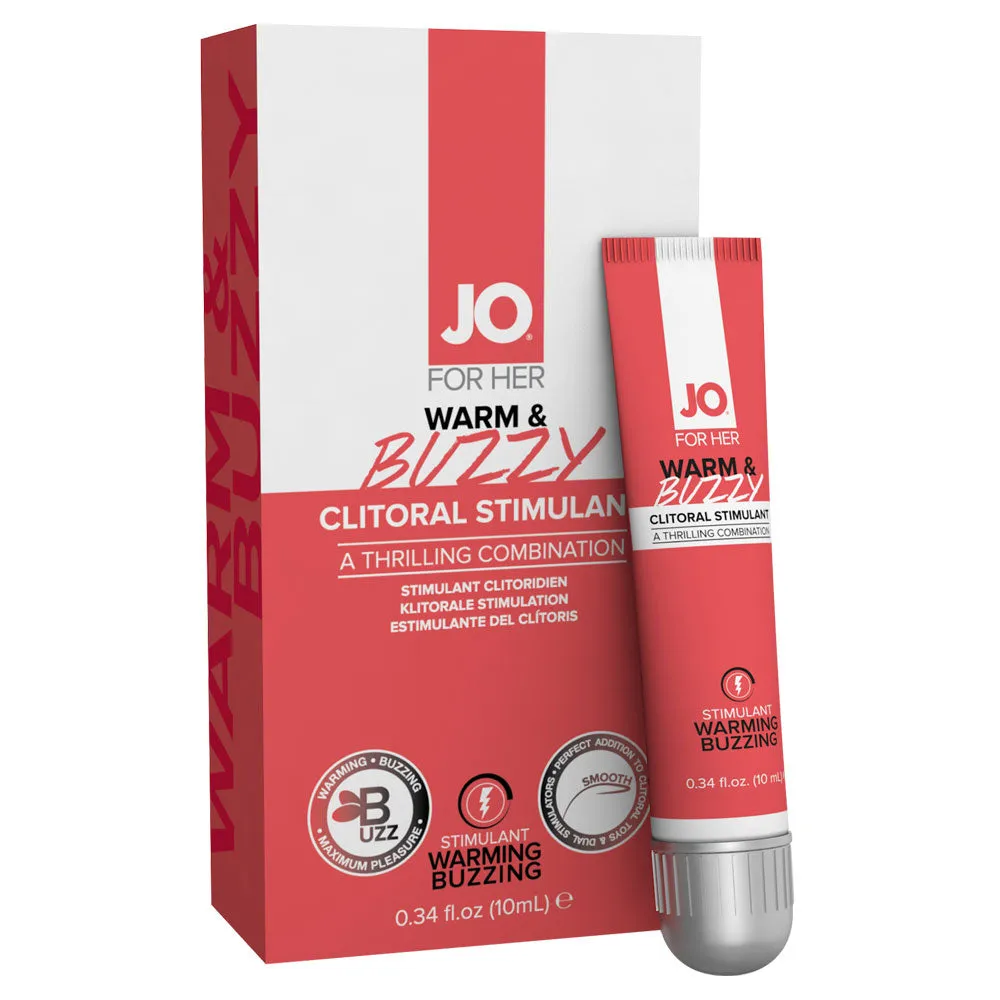 JO For Her Warm & Buzzy Clitoral Stimulant Gel