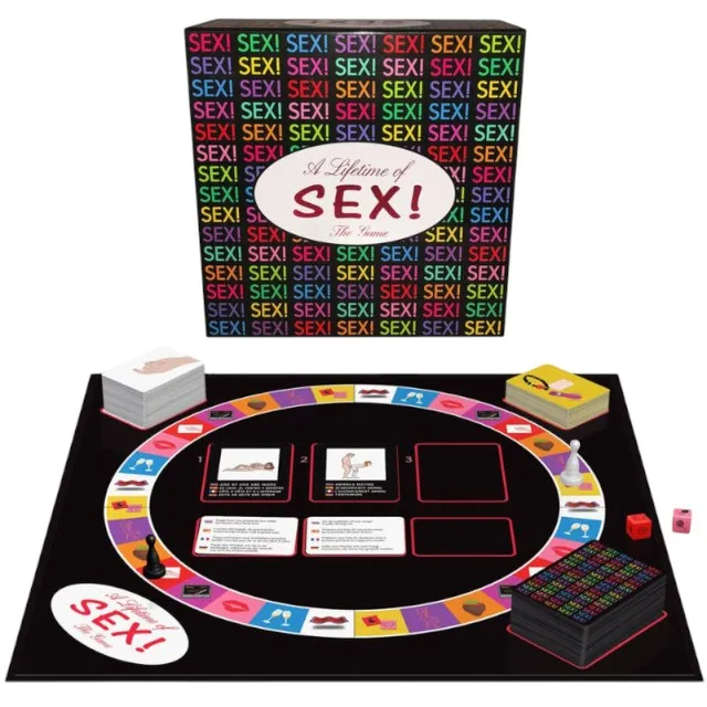 Joc erotic pentru cupluri KHEPER GAMES A Lifetime of SEX!. pentru îmbunătățirea preludiului și momentelor intime
