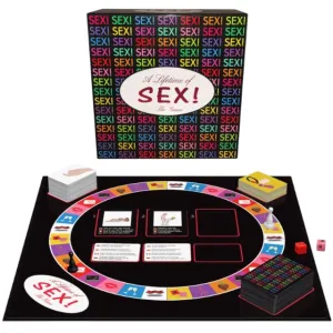 Joc erotic pentru cupluri KHEPER GAMES A Lifetime of SEX!. pentru îmbunătățirea preludiului și momentelor intime