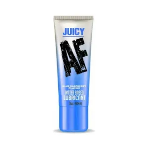Juicy Af Water-based Lube - Blue Raspberry 2 Oz.