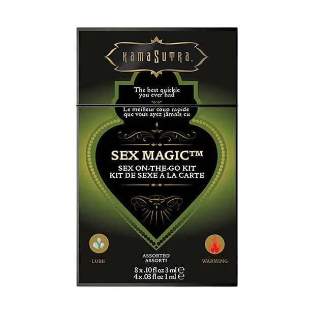 Kama Sutra - Sex Magic Sex On the Go Assorted Travel Lubricant and Arousal Gel Sachet Kit