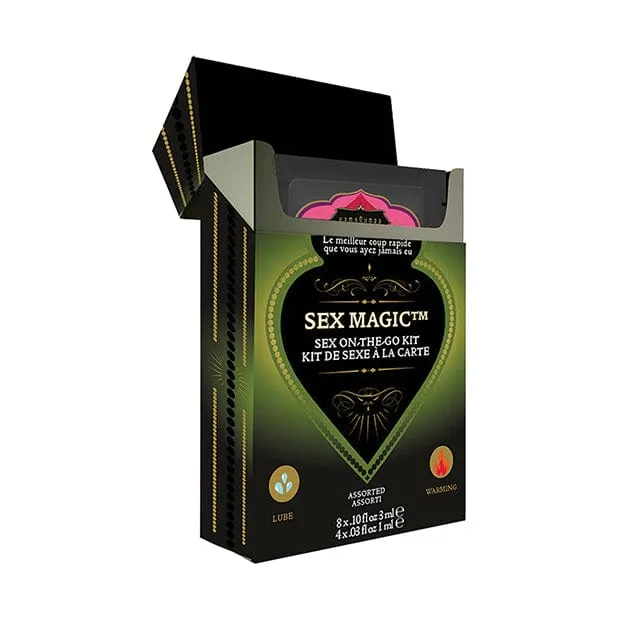 Kama Sutra - Sex Magic Sex On the Go Assorted Travel Lubricant and Arousal Gel Sachet Kit