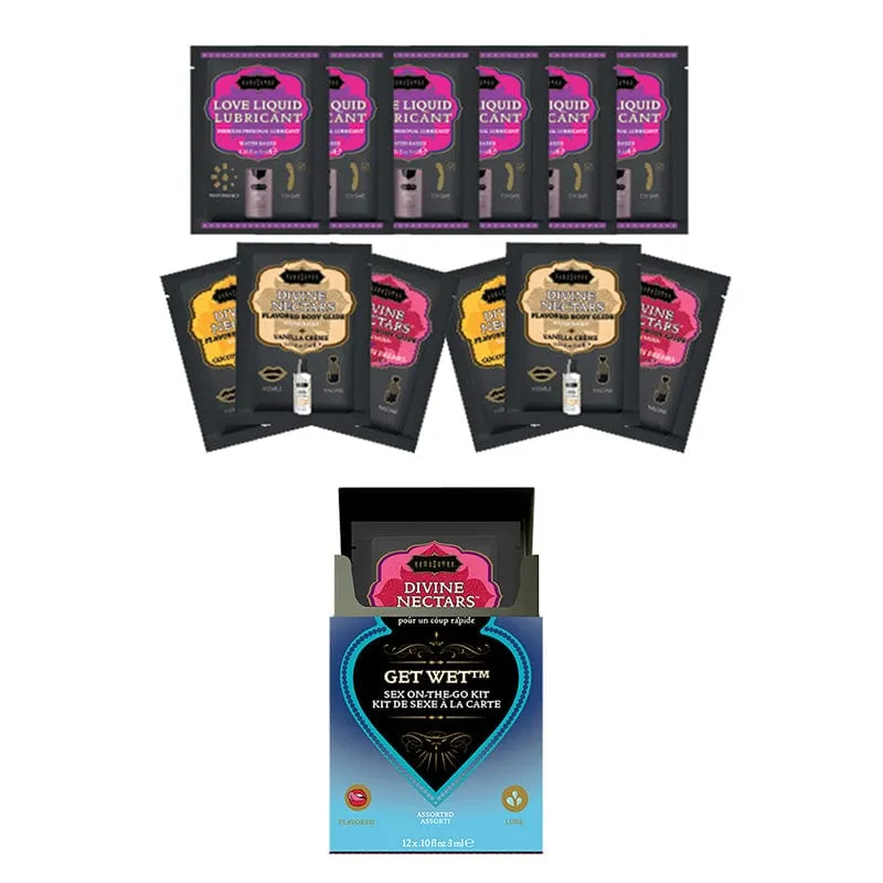 Kama Sutra Sex To Go Get Wet Packet Set