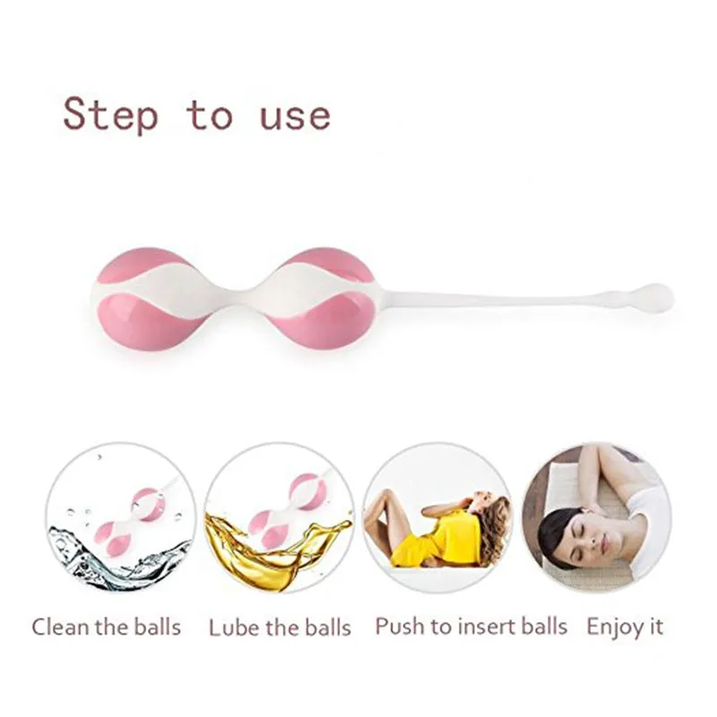 Kegel Ben Wa Ball Vagina Anal Tighten Exercise Tool