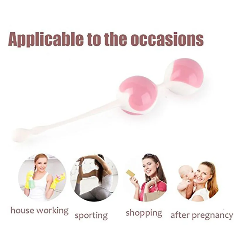 Kegel Ben Wa Ball Vagina Anal Tighten Exercise Tool