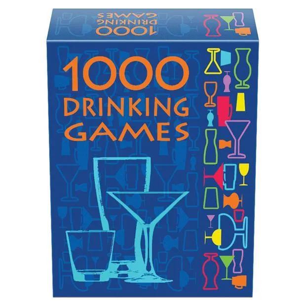 Kheper Games - 1000 Drinking Card Games (Blue)