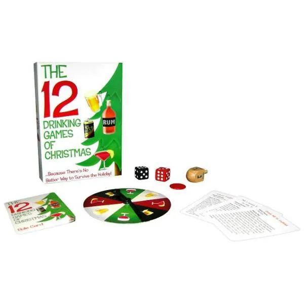 Kheper Games - The 12 Drinking Games of Christmas (White)