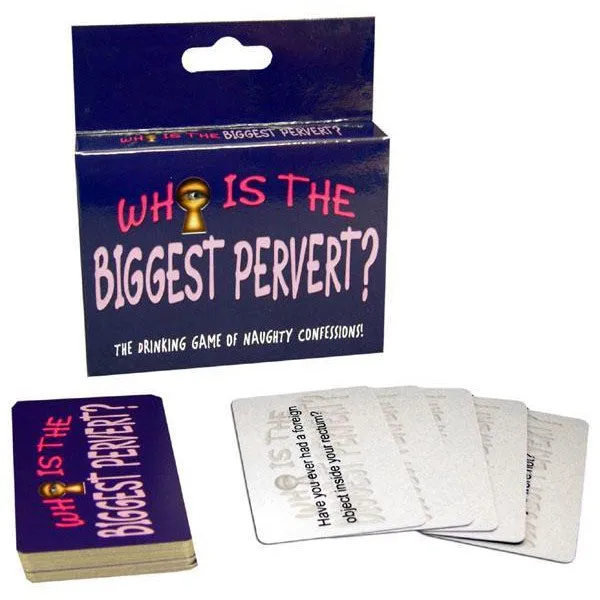 Kheper Games - Who Is The Biggest Pervert? Card Game