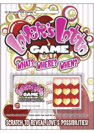 Lovers Lotto Game Carded