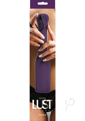 Lust Bondage Paddle Purple