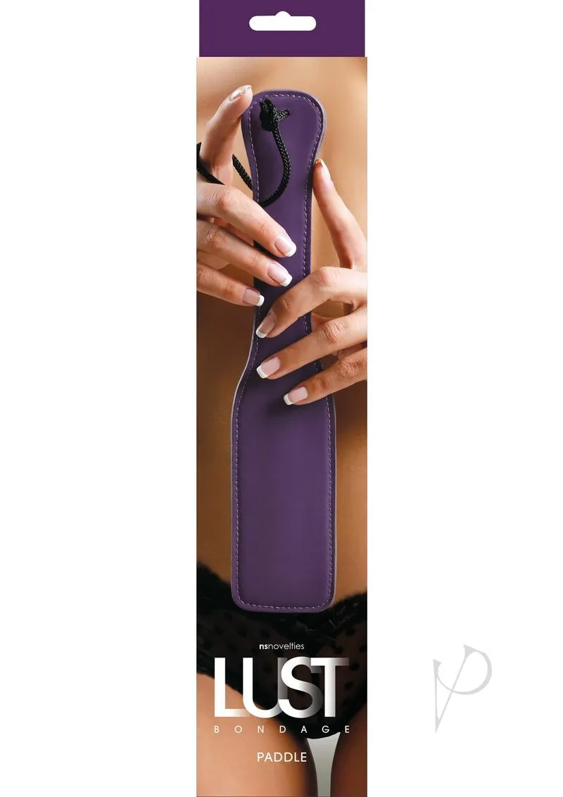 Lust Bondage Paddle Purple