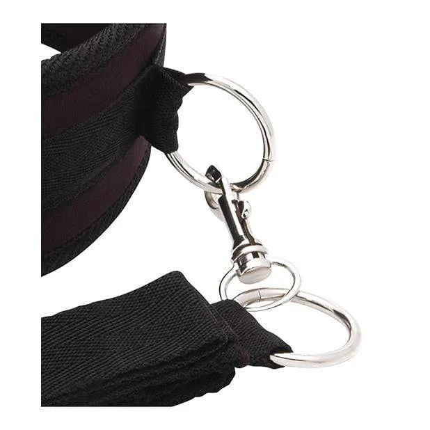 Lux Fetish - Collar and Leash Set (Black)