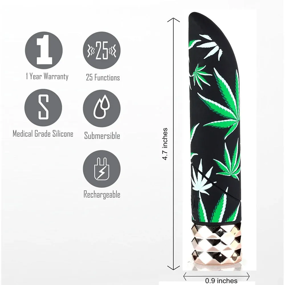 Maia Novelties Jane Hemp Leaf Bullet Vibrator