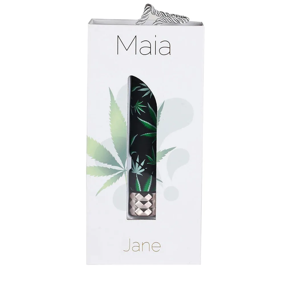 Maia Novelties Jane Hemp Leaf Bullet Vibrator