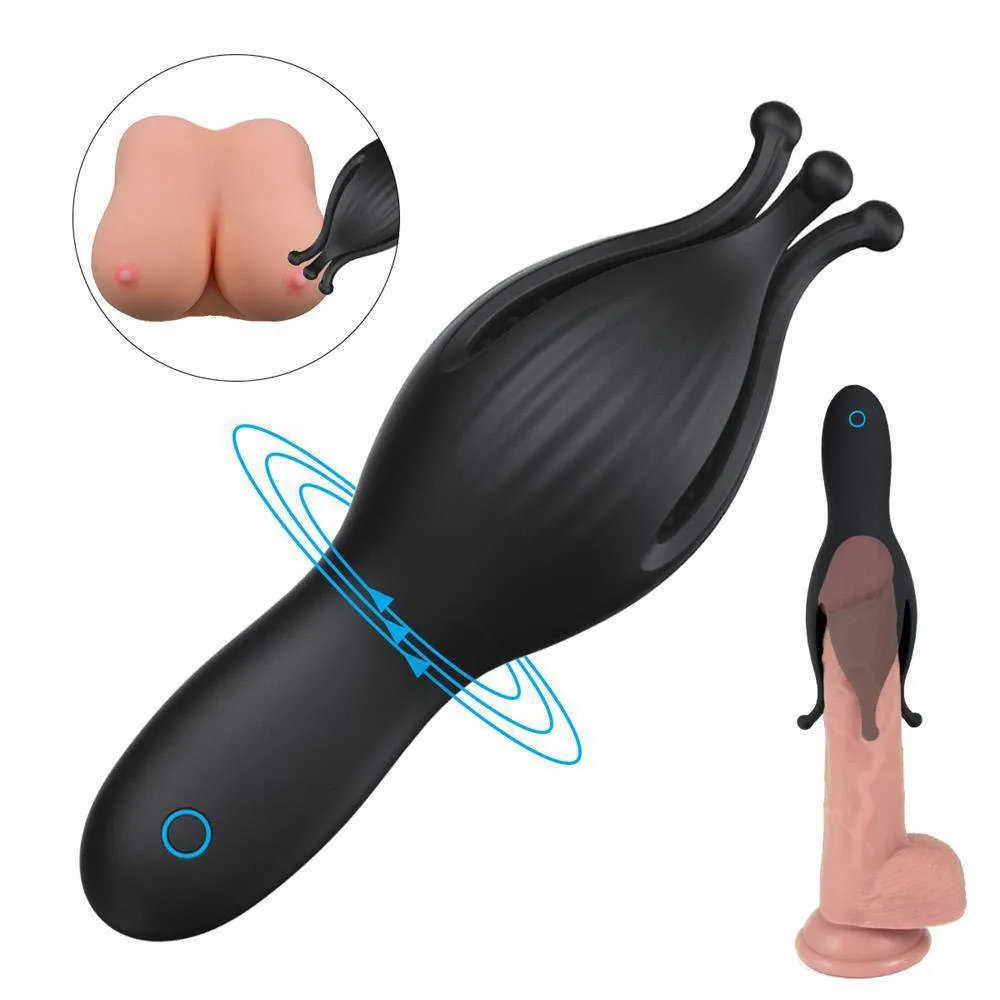 Male Penis Vibrator Glans Stimulation Sex Toy