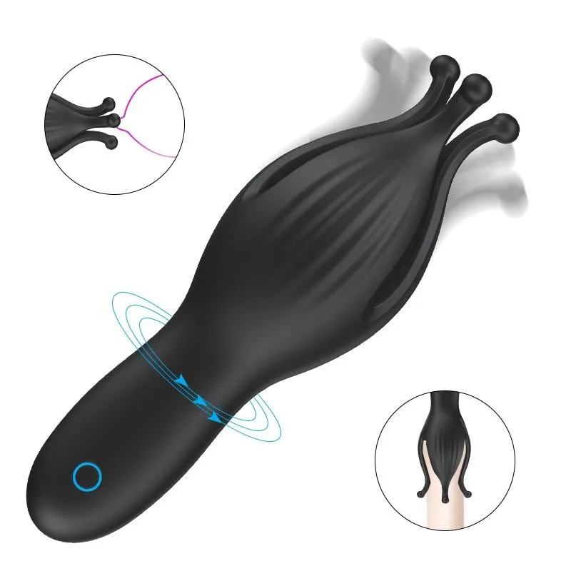 Male Penis Vibrator Glans Stimulation Sex Toy