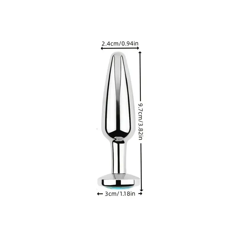 Metal Anal Plug Three Sizes For Anal Expansion Anal Love Sex Toy