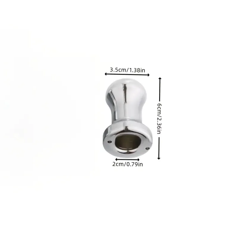 Metal Hollow Unique Polishing Metal Watchable Butt Plug For Anal Sex Love
