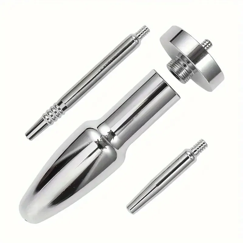 Metal Urethral Dilator Urethra Stimulation With Anal Plug Sex Adult Toy