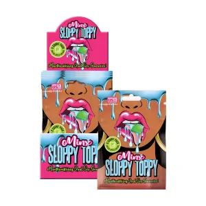 Minx Sloppy Toppy Oral Sex Gummies Green Apple 3/Pack 20pcs Display
