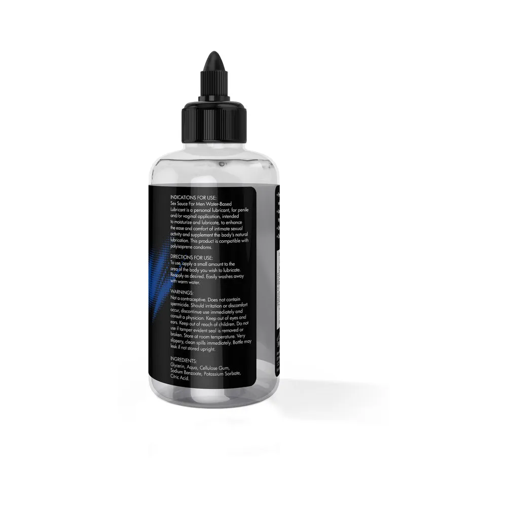 Naughty Jane's Sex Sauce for Men Water-Based Lubricant 16 oz.