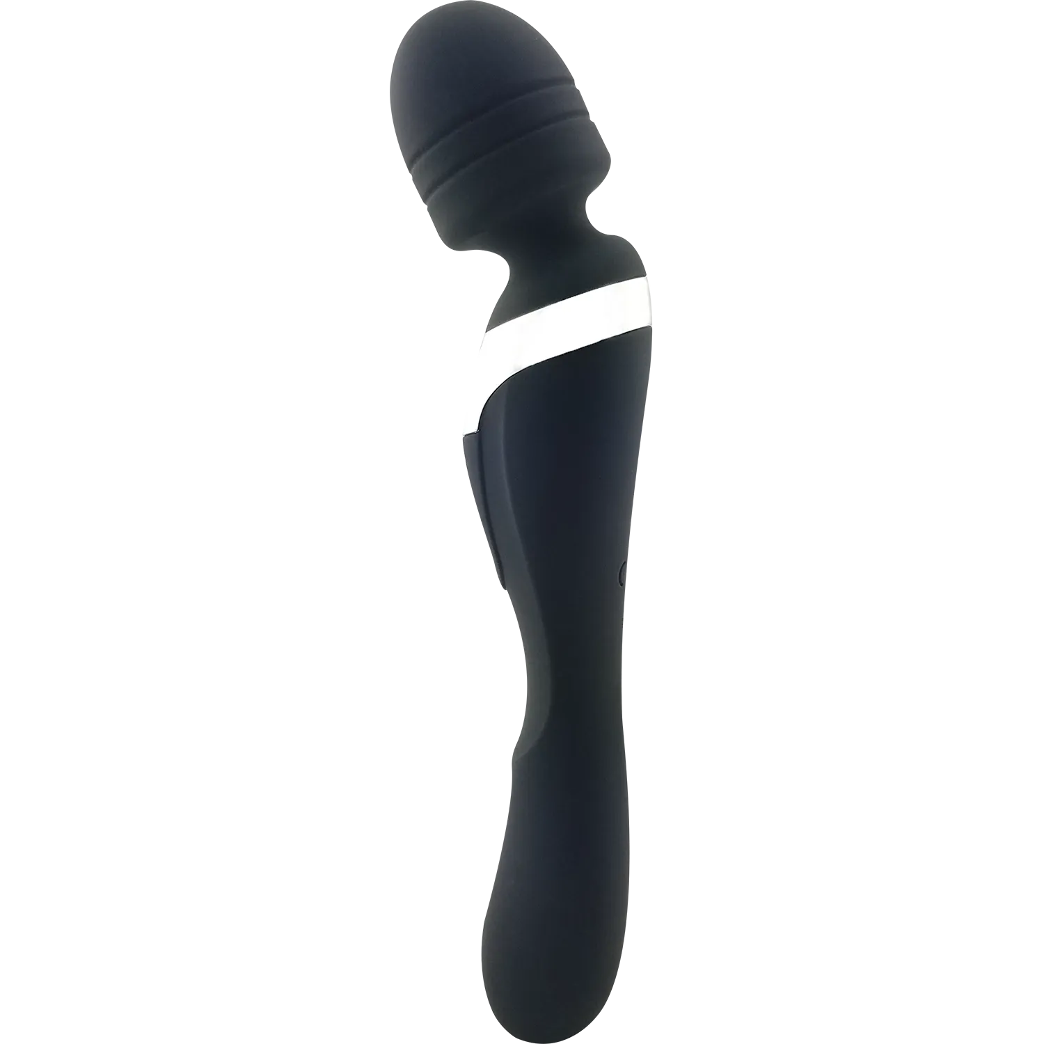 New Fashion Black Double Heads Vibrator Sex Toys For Women Silicone Rechargeable Vibrator Adult Toys