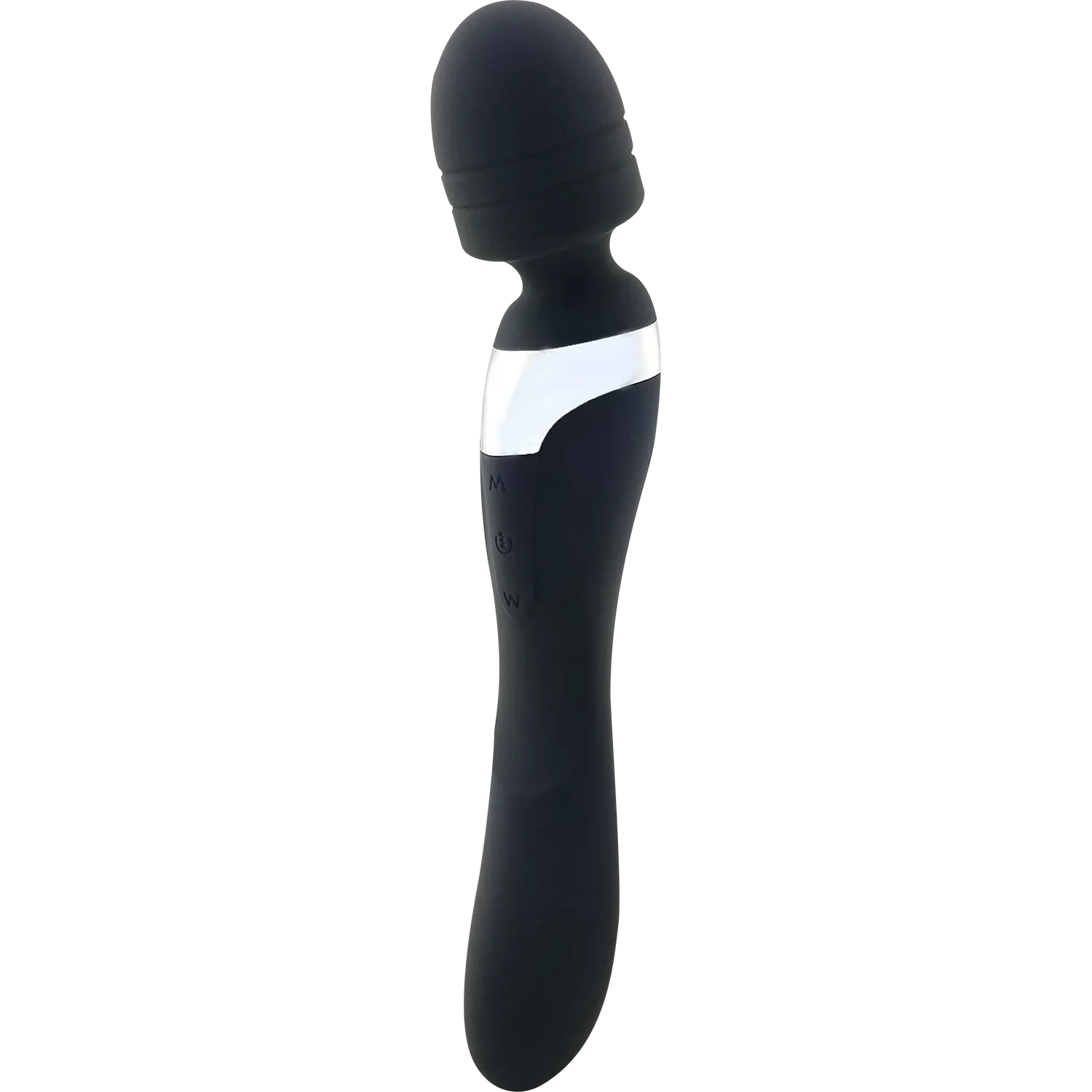 New Fashion Black Double Heads Vibrator Sex Toys For Women Silicone Rechargeable Vibrator Adult Toys