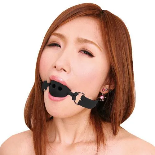 NPG - Captive Premium Kuchimari Ball Gag Small (Black)