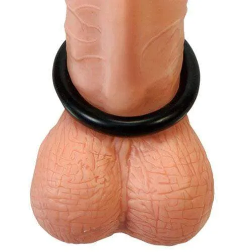 NPG - Via Power Single Cock Ring (Black)