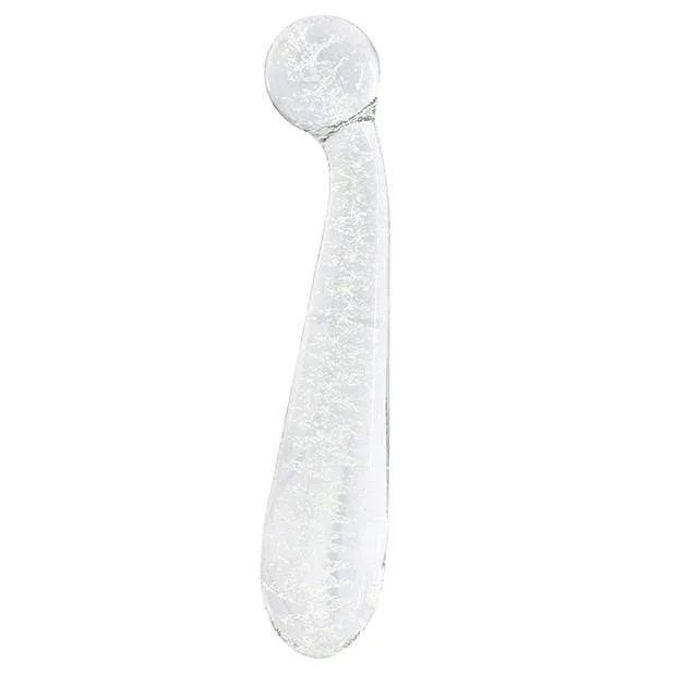 NS Novelties - Firefly Glow In The Dark Glass G Spot Wand Massager (Clear)