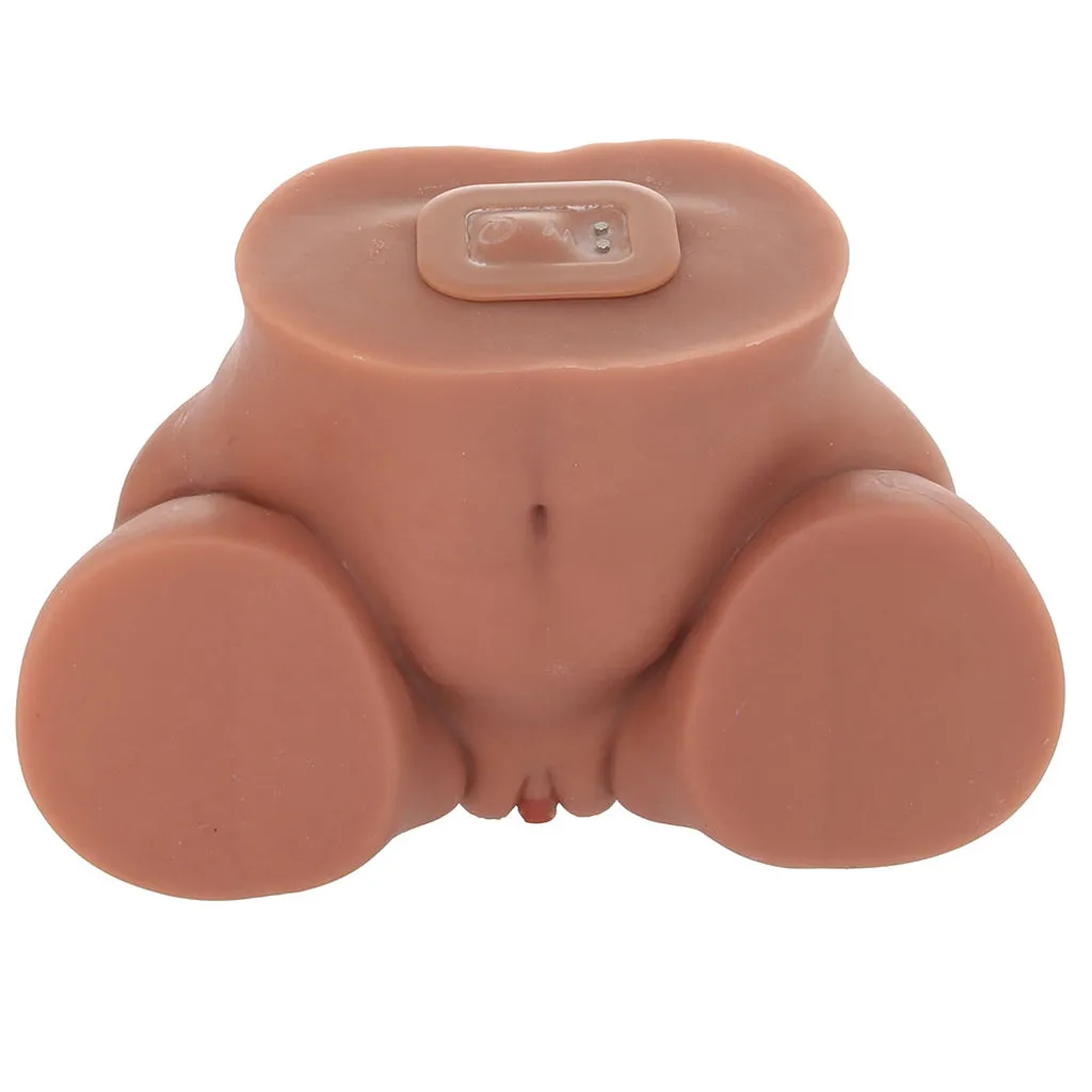 PDX Elite Shake That Ass Vibrating Masturbator in Brown