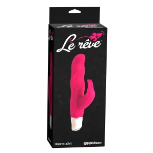 Pipedream - Le Reve Silicone Sweeties Rabbit Vibrator (Hot Pink)
