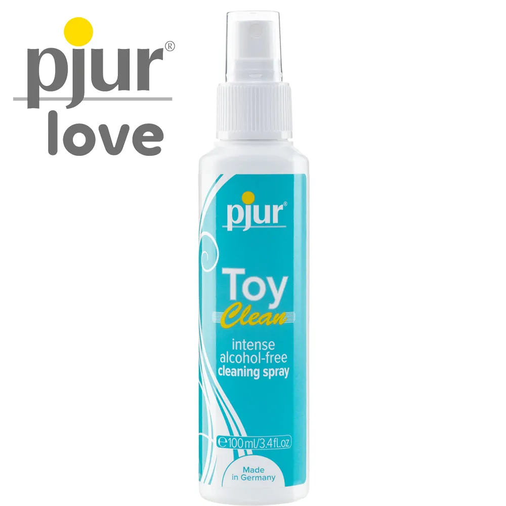 Pjur Sex Toy Clean 100ml Hygienic Cleaner Sanitiser Vibe Dildo Wash