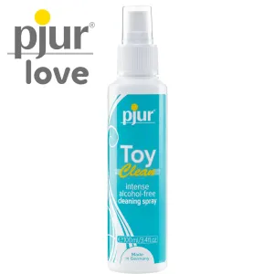Pjur Sex Toy Clean 100ml Hygienic Cleaner Sanitiser Vibe Dildo Wash