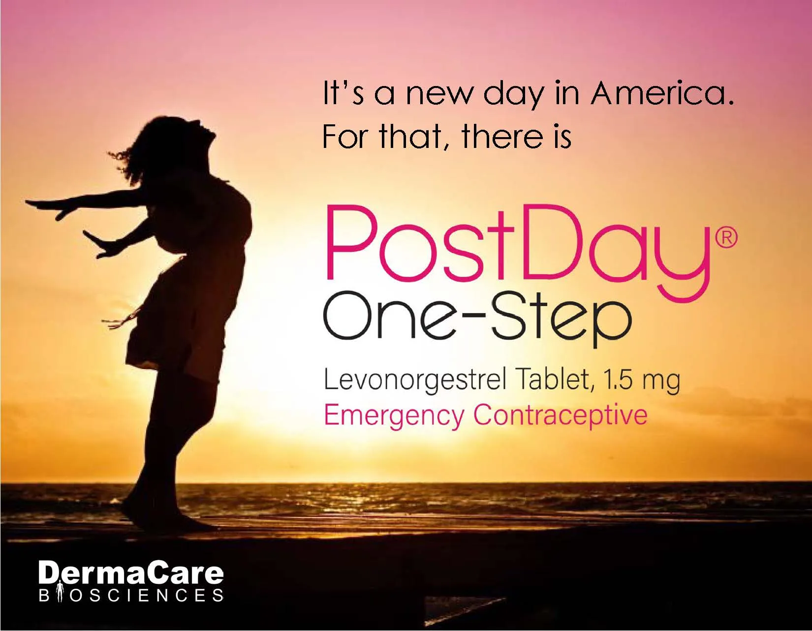 Postday One-Step Levonorgestrel Tablet. 1.5mg - Emergency Contraceptive - 6 count
