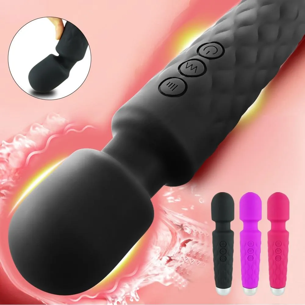 Powerful Short Magic Wand Vibrators