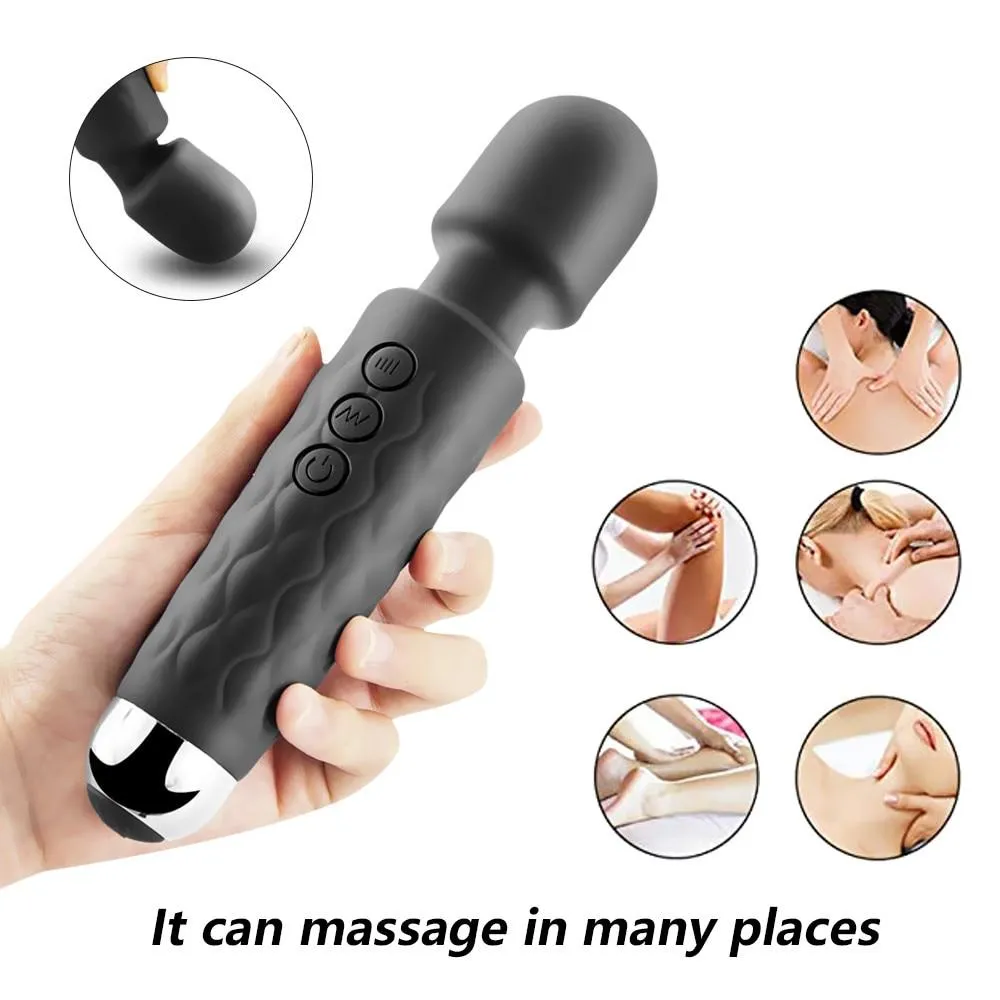Powerful Short Magic Wand Vibrators
