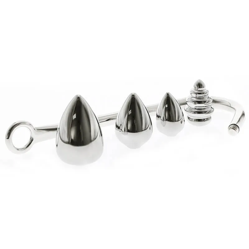 Replaceable Stainless Steel Anal Hook BDSM Sex Toy