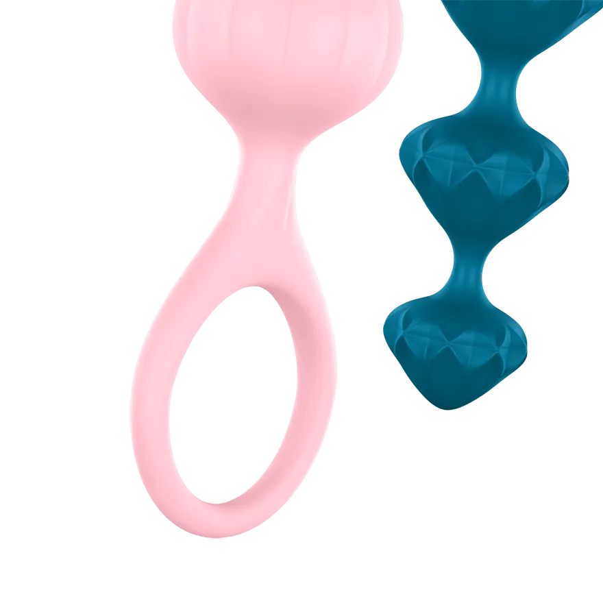 Satisfyer - Love Beads Super Soft Silicone Anal Beads 2 Pieces