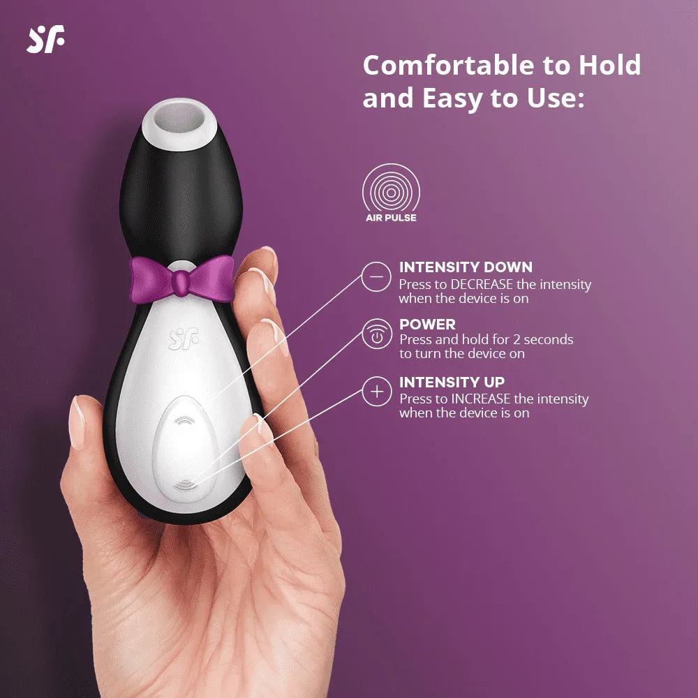 Satisfyer Penguin Clitoral Stimulator Clit Sucker Vibrator USB