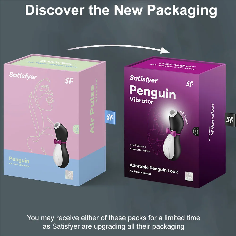 Satisfyer Penguin Clitoral Stimulator Clit Sucker Vibrator USB