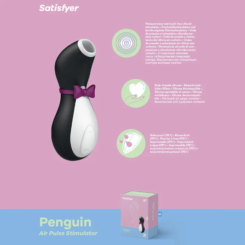 Satisfyer Penguin Clitoral Stimulator Clit Sucker Vibrator USB